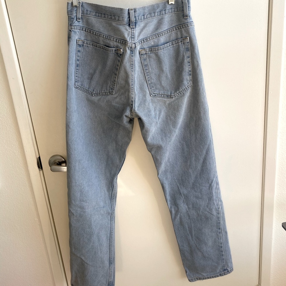 Vintage Blue Straight Leg Jeans